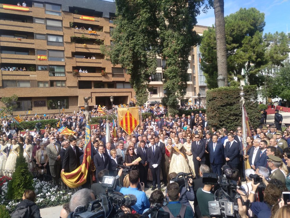 La procesión cívica del 9 d'Octubre en Valencia La procesión cívica del 9 d'Octubre en Valencia