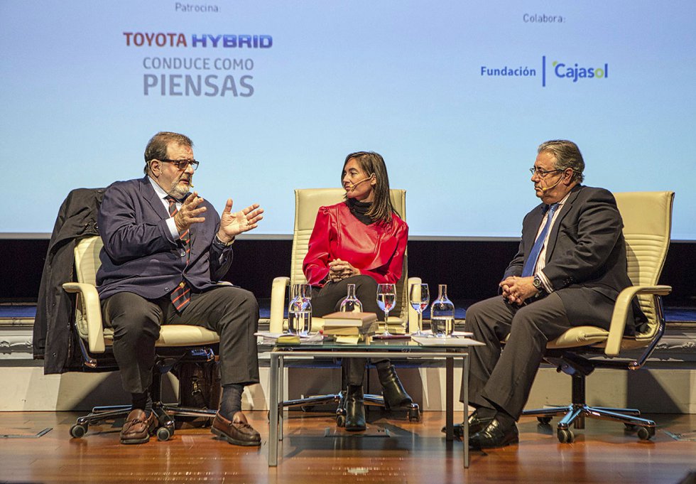 José Rodríguez de la Borbolla, Eva Sáiz y Juan Ignacio Zoido José Rodríguez de la Borbolla, Eva Sáiz y Juan Ignacio Zoido