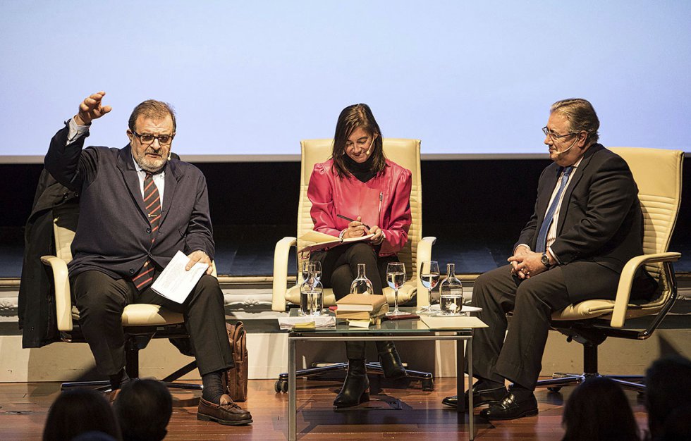 José Rodríguez de la Borbolla, Eva Sáiz y Juan Ignacio Zoido José Rodríguez de la Borbolla, Eva Sáiz y Juan Ignacio Zoido