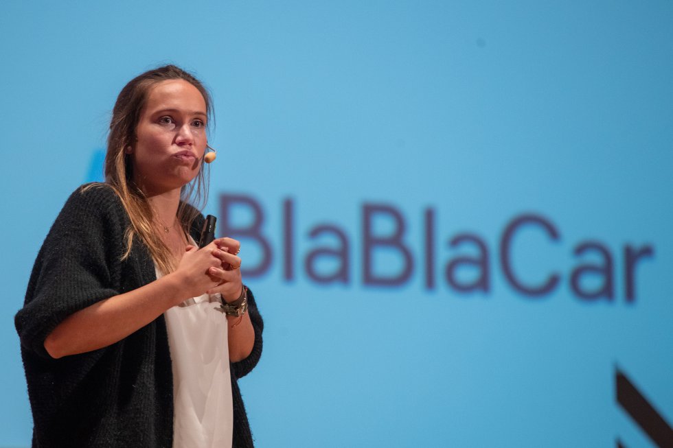Pilar Zaforteza, Marketing Manager de BlaBlaCar para España y Portugal, durante su disertación sobre "confianza digital" Pilar Zaforteza, Marketing Manager de BlaBlaCar para España y Portugal, durante su disertación sobre "confianza digital"
