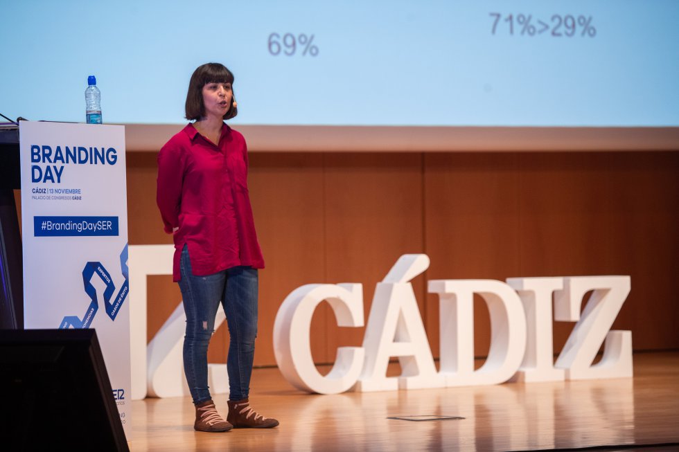 Esther Simancas, Profesora Dpto. Marketing y Comunicación UCA, en su ponencia "Mujer y Publicidad" Esther Simancas, Profesora Dpto. Marketing y Comunicación UCA, en su ponencia "Mujer y Publicidad"