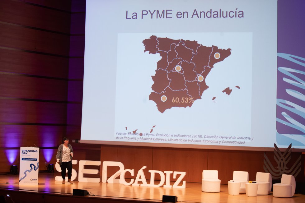 "Las Marcas en el Universo de la Pyme", título de la conferencia de la profesora de la UCA Guadalupe Meléndez "Las Marcas en el Universo de la Pyme", título de la conferencia de la profesora de la UCA Guadalupe Meléndez