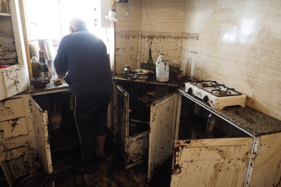 El día después en la zona cero de la riada en Viveiro El día después en la zona cero de la riada en Viveiro