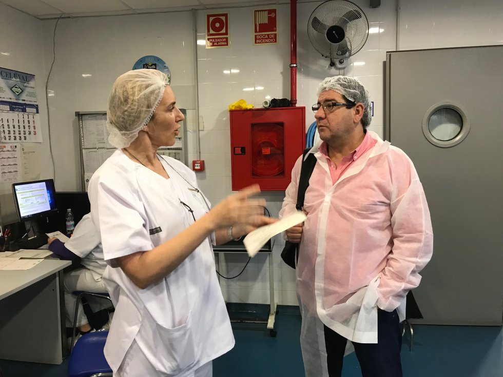 Inma Añón, jefa del grupo de servicio de cocina del Hospital la Fe Inma Añón, jefa del grupo de servicio de cocina del Hospital la Fe