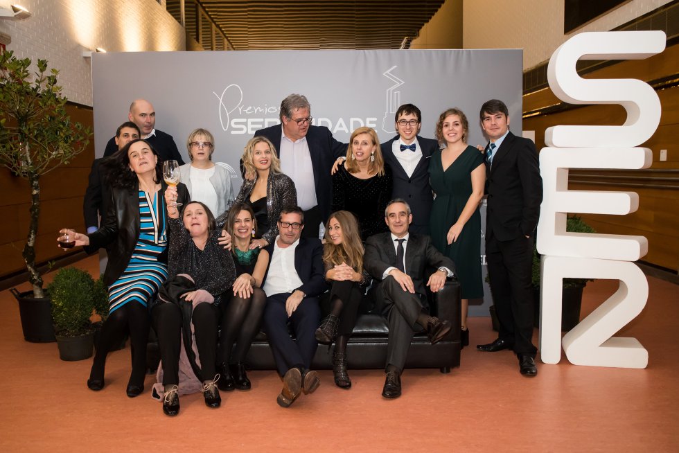 Parte del equipo de Radio Galicia. Parte del equipo de Radio Galicia.
