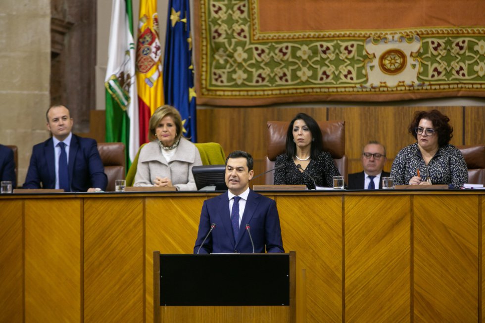 El presidente del PP-A y candidato a la Presidencia de la Junta, Juanma Moreno, ha prometido un gobierno de cambio en la Comunidad El presidente del PP-A y candidato a la Presidencia de la Junta, Juanma Moreno, ha prometido un gobierno de cambio en la Comunidad