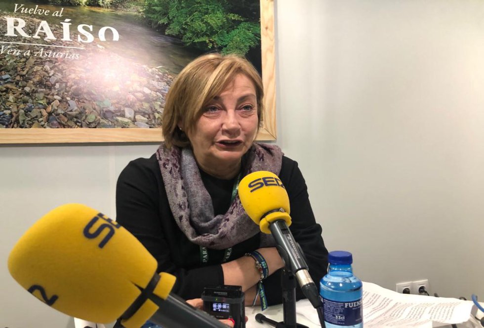La alcaldesa de Avilés, Mariví Monteserín, también se ha pasado por los micrófonos de la SER La alcaldesa de Avilés, Mariví Monteserín, también se ha pasado por los micrófonos de la SER