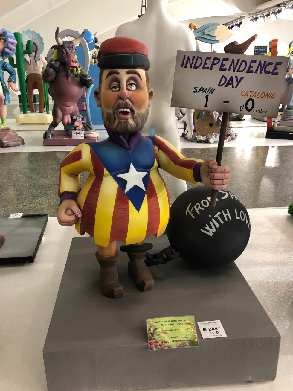Fotogalería: Franco, Abascal, Juan Carlos I y Pedro Sánchez inspiran a las Fallas Fotogalería: Franco, Abascal, Juan Carlos I y Pedro Sánchez inspiran a las Fallas