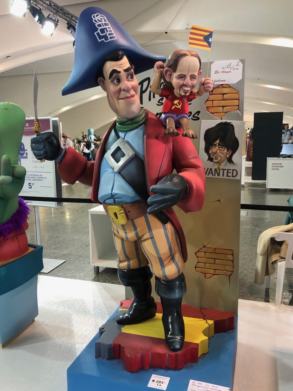 Fotogalería: Franco, Abascal, Juan Carlos I y Pedro Sánchez inspiran a las Fallas Fotogalería: Franco, Abascal, Juan Carlos I y Pedro Sánchez inspiran a las Fallas