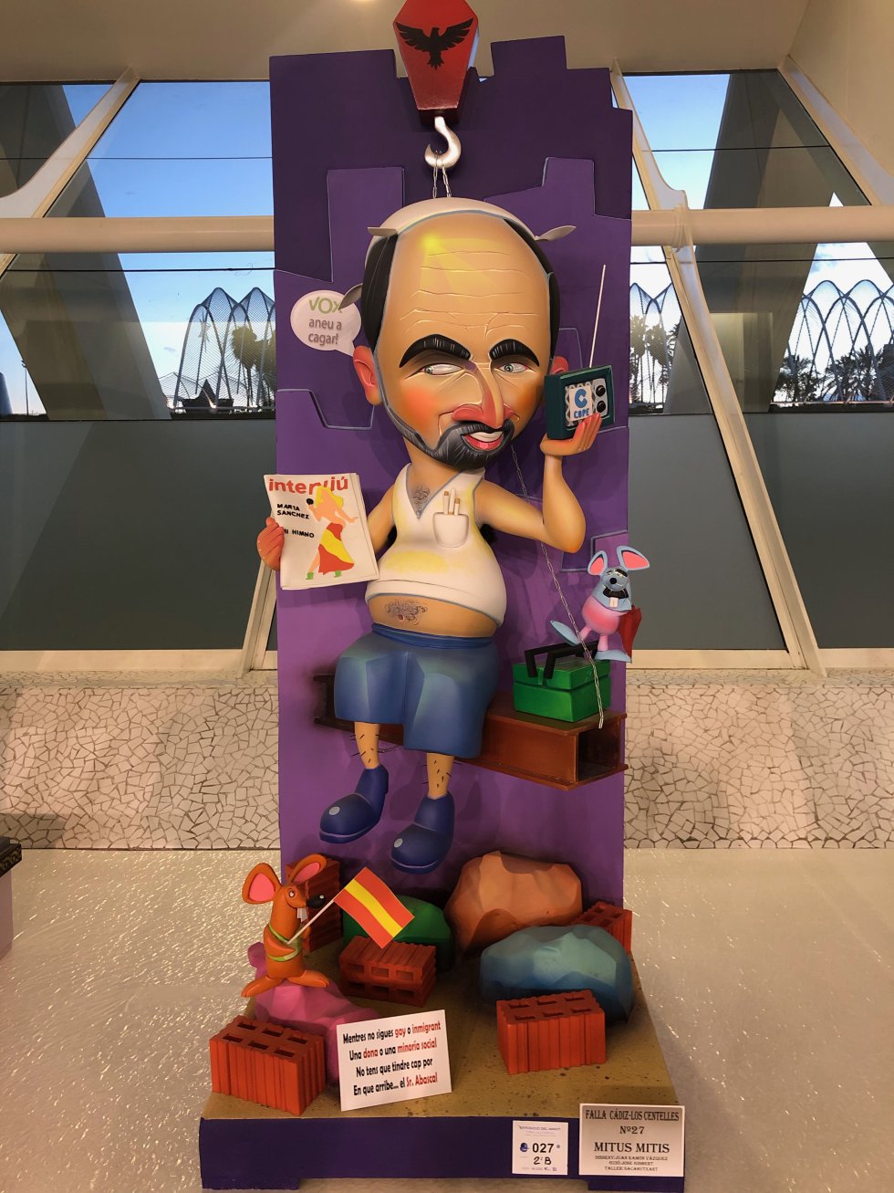Fotogalería: Franco, Abascal, Juan Carlos I y Pedro Sánchez inspiran a las Fallas Fotogalería: Franco, Abascal, Juan Carlos I y Pedro Sánchez inspiran a las Fallas
