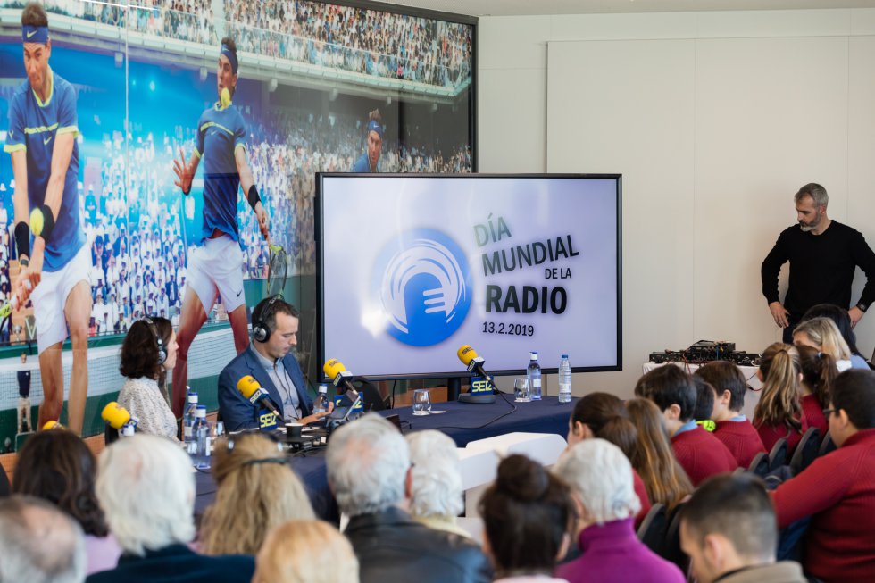 Día Mundial de la Radio desde la 'Rafa Nadal Academy by Movistar' Día Mundial de la Radio desde la 'Rafa Nadal Academy by Movistar'