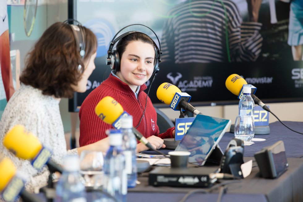 Día Mundial de la Radio desde la 'Rafa Nadal Academy by Movistar' Día Mundial de la Radio desde la 'Rafa Nadal Academy by Movistar'