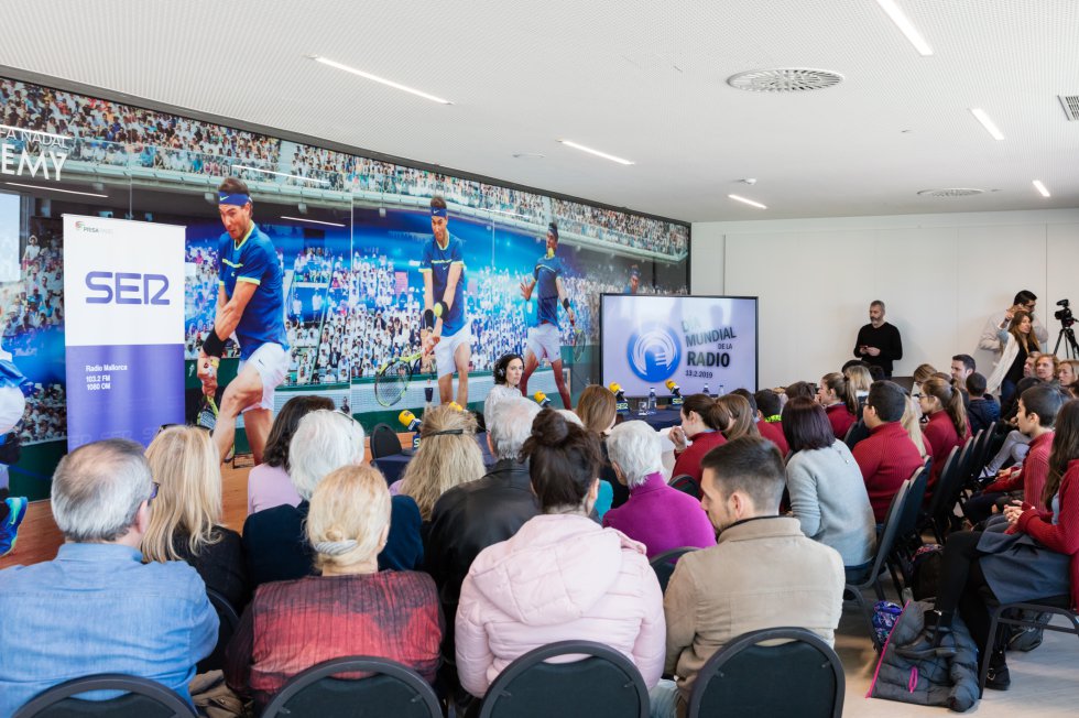 Día Mundial de la Radio desde la 'Rafa Nadal Academy by Movistar' Día Mundial de la Radio desde la 'Rafa Nadal Academy by Movistar'