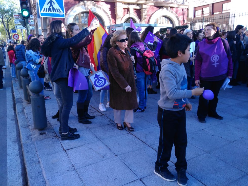 La manifestación feminista en imágenes La manifestación feminista en imágenes