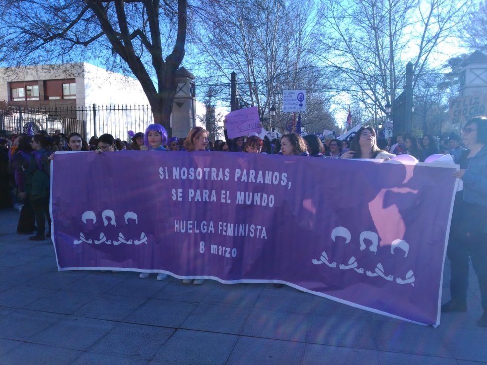 La manifestación feminista en imágenes La manifestación feminista en imágenes