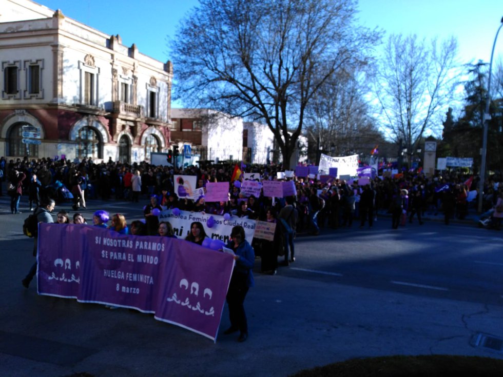 La manifestación feminista en imágenes La manifestación feminista en imágenes