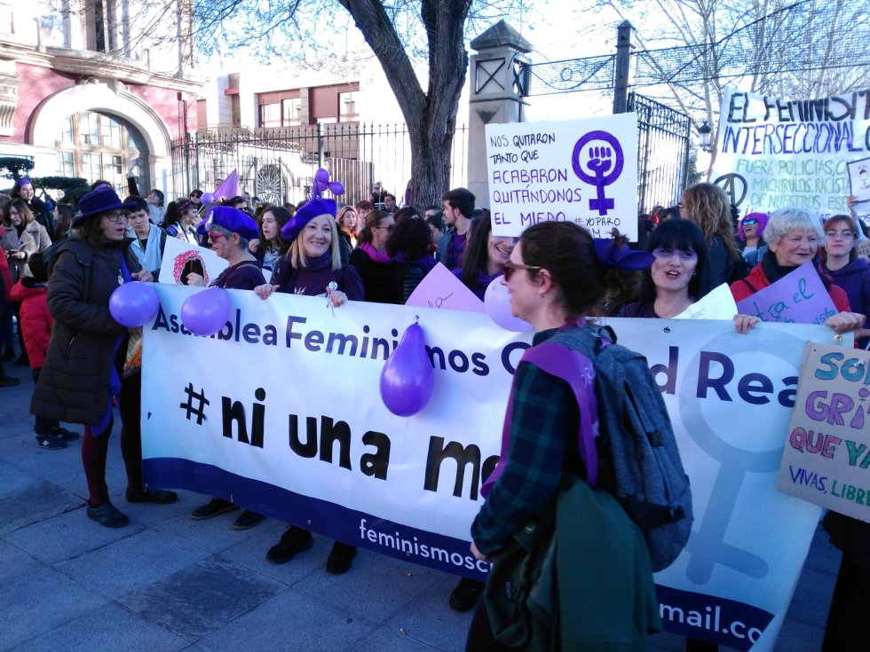 La manifestación feminista en imágenes La manifestación feminista en imágenes