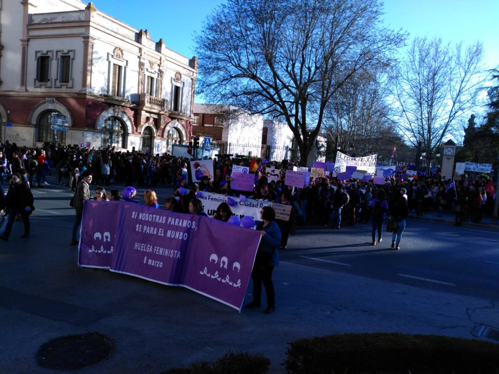 La manifestación feminista en imágenes La manifestación feminista en imágenes