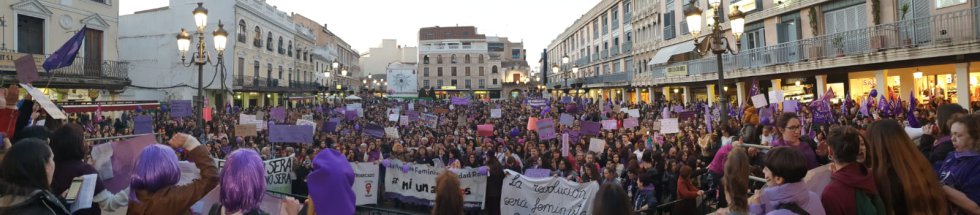 La manifestación feminista en imágenes La manifestación feminista en imágenes