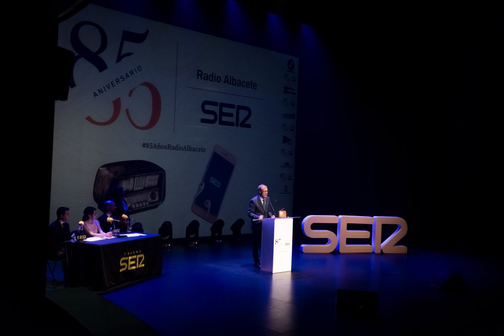 Lucio Gómez, presidente de ASPRONA, en su discurso por el Reconocimiento Social Lucio Gómez, presidente de ASPRONA, en su discurso por el Reconocimiento Social