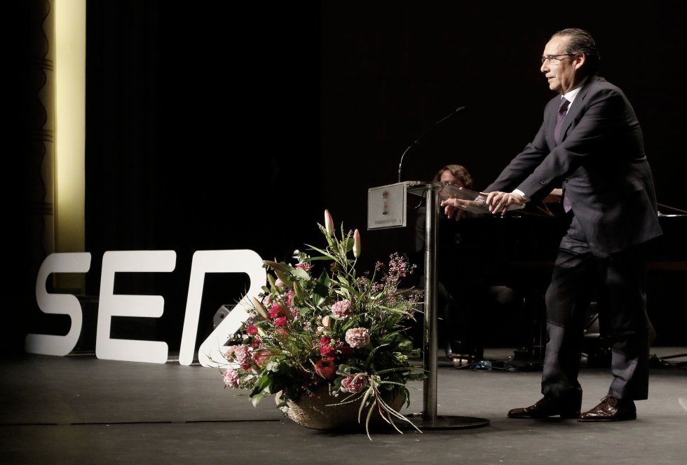 El director de la Red de Emisoras, José Carlos Herreros, durante su intervención El director de la Red de Emisoras, José Carlos Herreros, durante su intervención