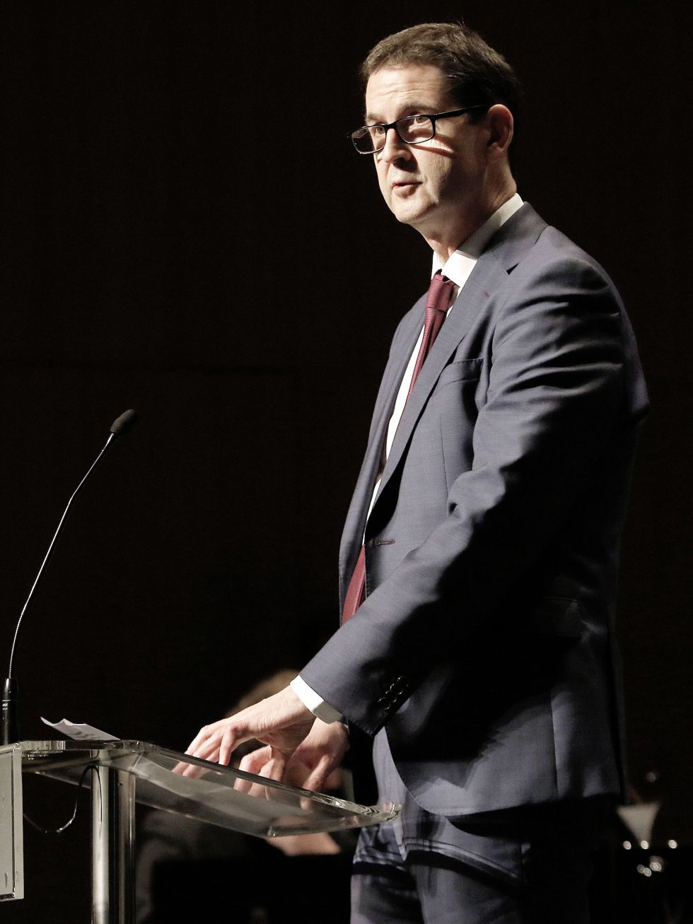 El director general de EL COMERCIO, Goyo Ezama, durante su discurso El director general de EL COMERCIO, Goyo Ezama, durante su discurso