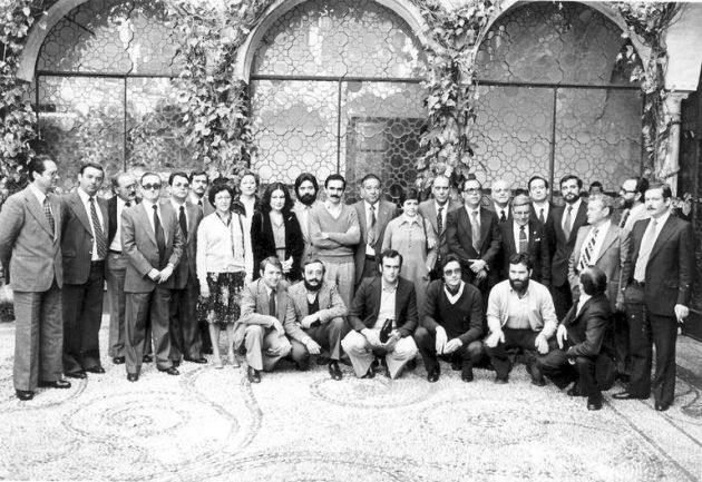 Primera corporación municipal con Julio Anguita al frente en 1979