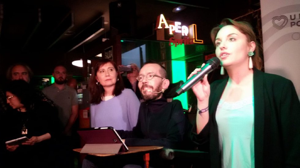 El bar de Las Armas, lugar de reunión y debate, y de inicio de campaña de Unidas Podemos El bar de Las Armas, lugar de reunión y debate, y de inicio de campaña de Unidas Podemos