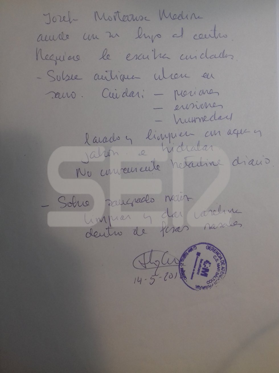 Los documentos demuestran denuncias por malos tratos en la residencia madrileña. Los documentos demuestran denuncias por malos tratos en la residencia madrileña.