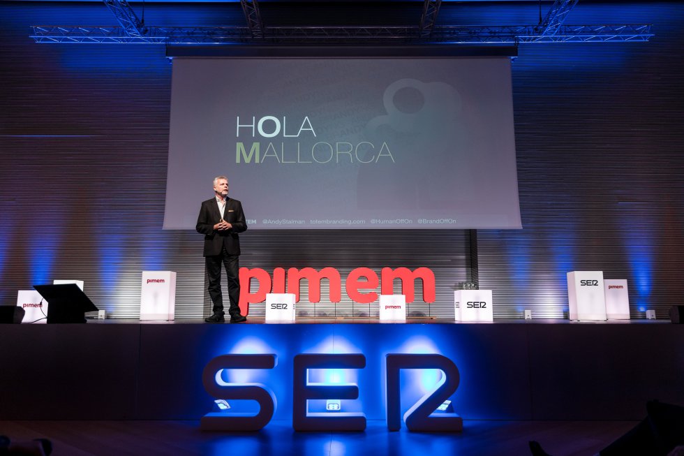 Conferencia de Andy Stalmam para Pimem y SER Empresarios Mallorca Conferencia de Andy Stalmam para Pimem y SER Empresarios Mallorca