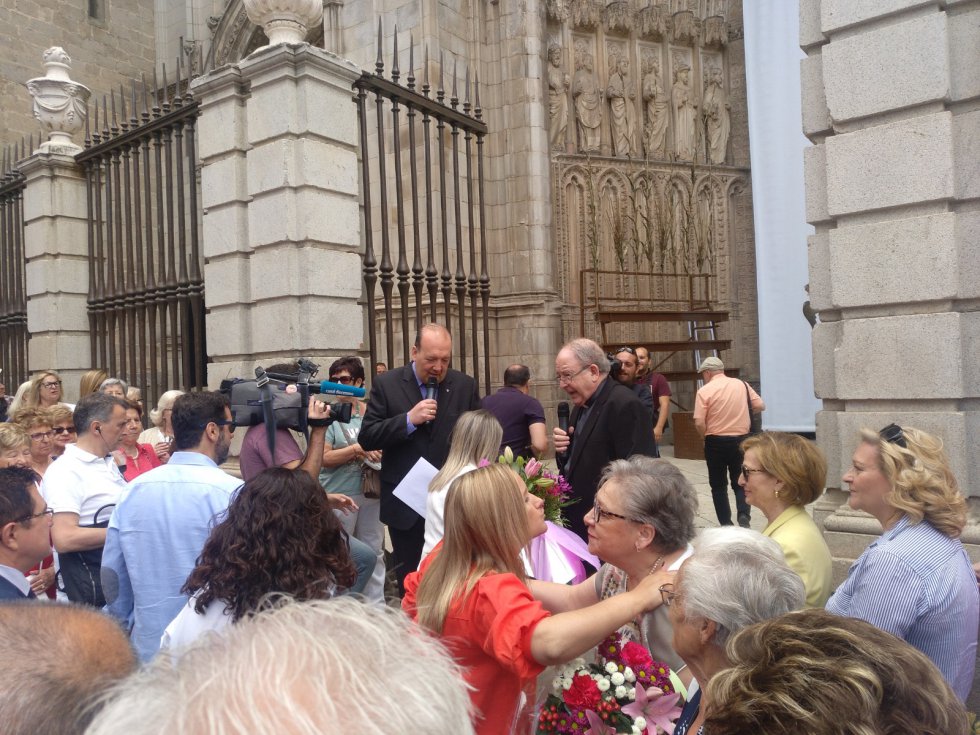 Los niños, protagonistas de la víspera del Corpus en Toledo Los niños, protagonistas de la víspera del Corpus en Toledo