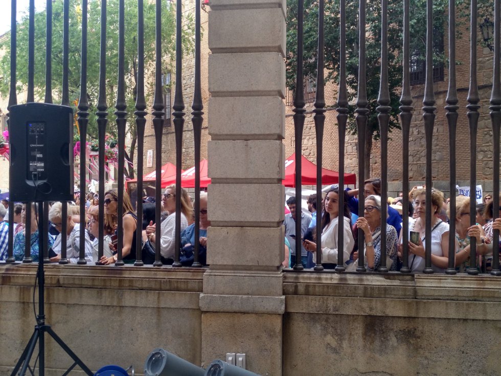 Los niños, protagonistas de la víspera del Corpus en Toledo Los niños, protagonistas de la víspera del Corpus en Toledo