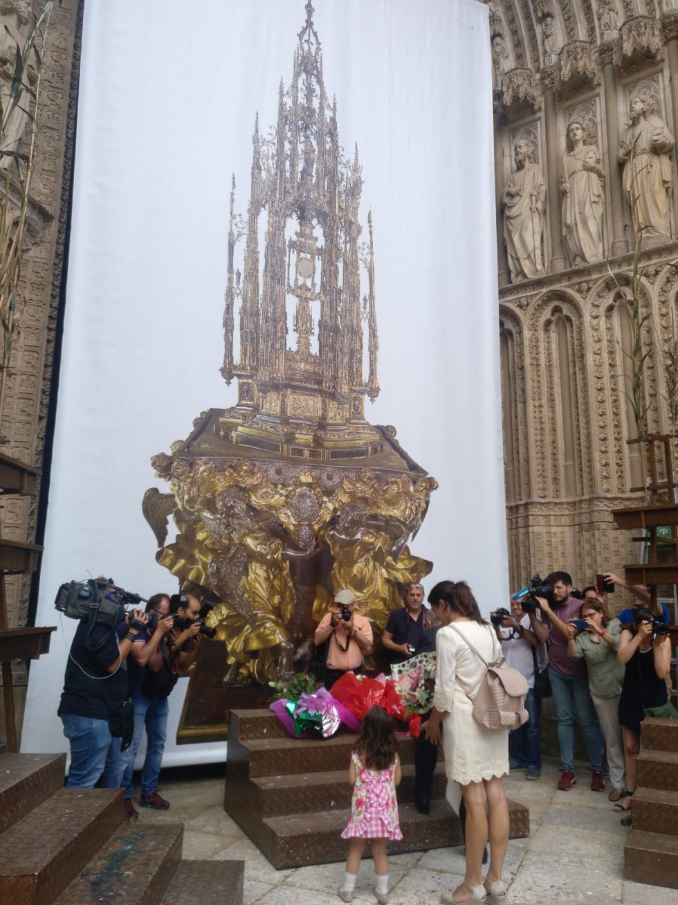 Los niños, protagonistas de la víspera del Corpus en Toledo Los niños, protagonistas de la víspera del Corpus en Toledo