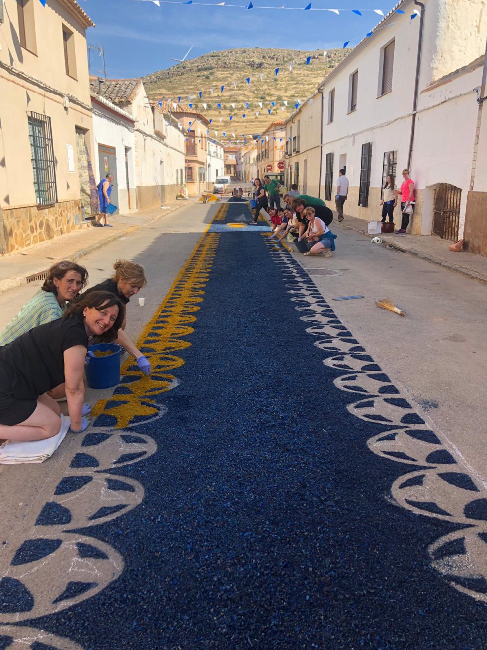 Alfombra en Moral de Calatrava Alfombra en Moral de Calatrava