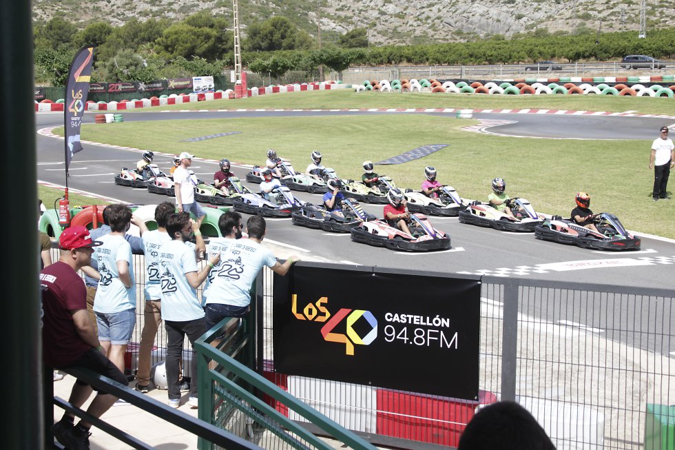 Éxito del II Gran Premio de resistencia en Karting LOS40 Castellón Éxito del II Gran Premio de resistencia en Karting LOS40 Castellón