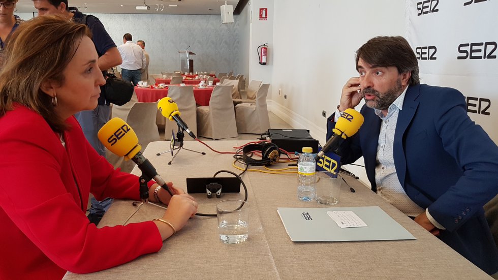 Corredera durante la entrevista concedida a nuestro compañero José Luís Gacía para la Cadena SER Corredera durante la entrevista concedida a nuestro compañero José Luís Gacía para la Cadena SER