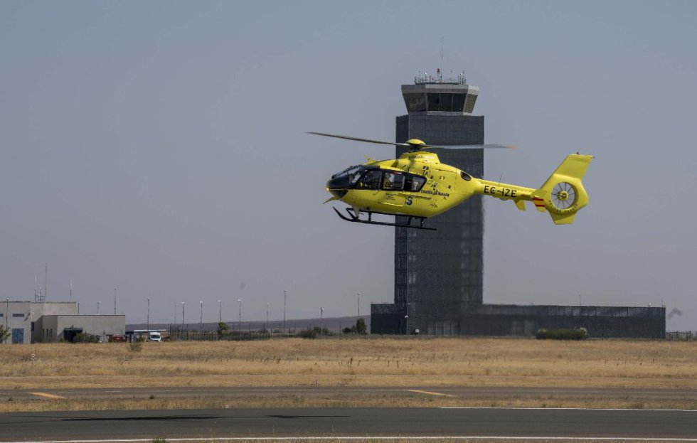 Así ha sido el simulacro de accidente en el Aeropuerto de Ciudad Real Así ha sido el simulacro de accidente en el Aeropuerto de Ciudad Real