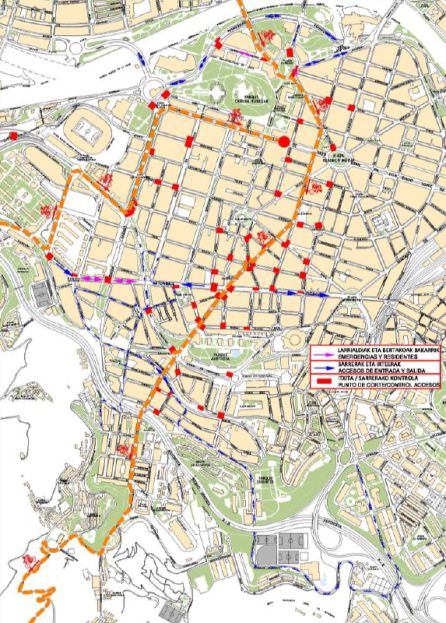 Cortes de tráfico en Bilbao por la vuelta ciclista a España: Consulta las principales afecciones al tráfico