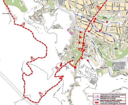 Cortes de tráfico en Bilbao por la vuelta ciclista a España: Consulta las principales afecciones al tráfico