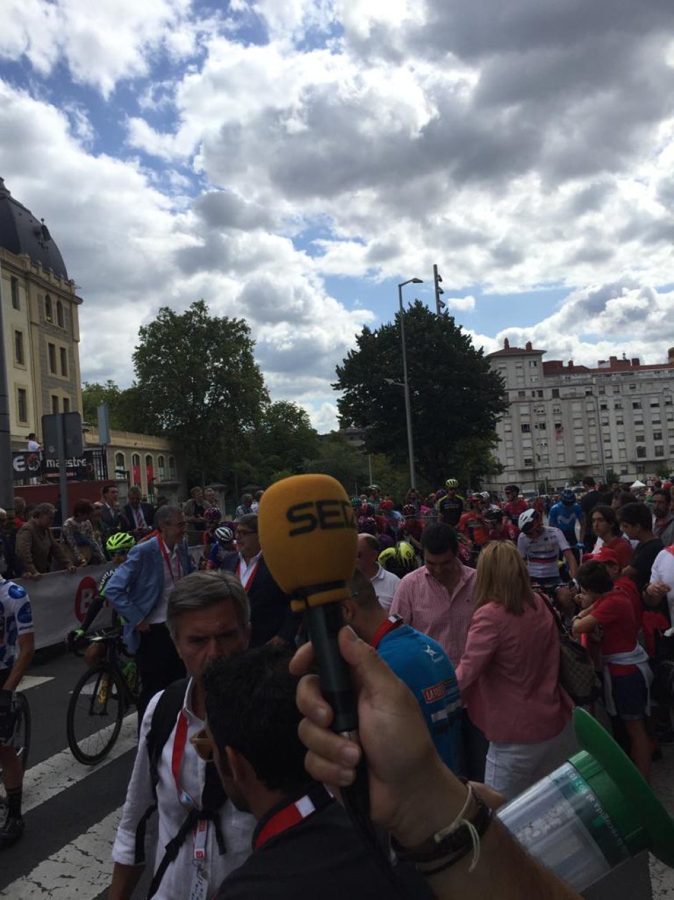 Las mejores imágenes del paso de la Vuelta por Bilbao