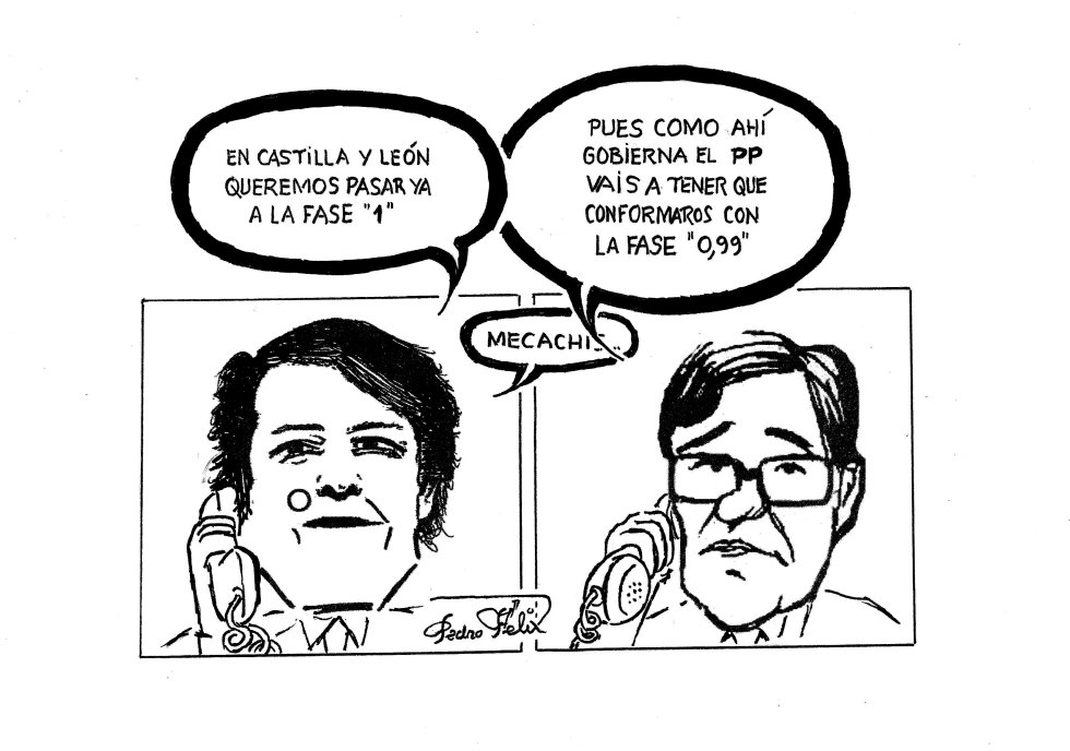 Viñeta de Pedro Félix para este domingo 24 de mayo Viñeta de Pedro Félix para este domingo 24 de mayo