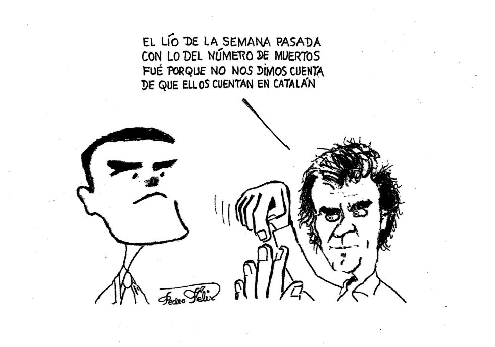 Viñeta de Pedro Félix para este lunes 25 de mayo Viñeta de Pedro Félix para este lunes 25 de mayo