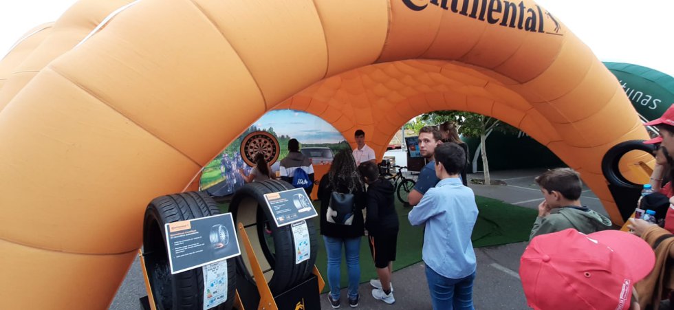 La jornada acaba en el Parque Vuelta ubicado en el aparcamiento de Azarquiel La jornada acaba en el Parque Vuelta ubicado en el aparcamiento de Azarquiel