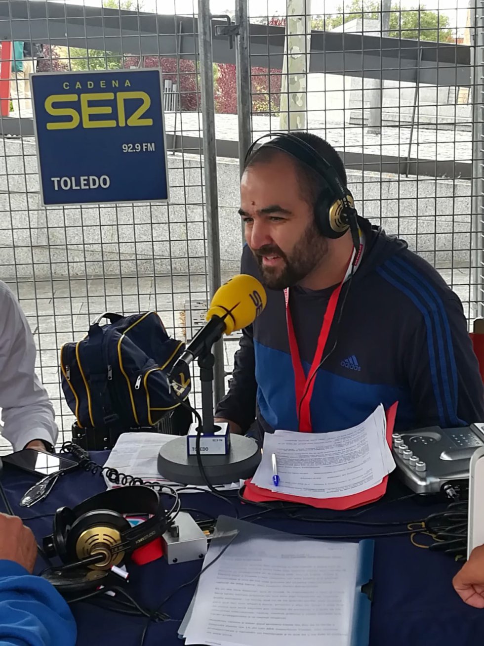 Ruben Delgado, presentador de SER Deportivos Toledo Ruben Delgado, presentador de SER Deportivos Toledo