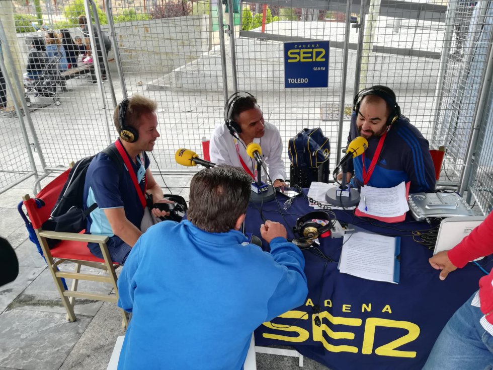 Delgado con Torres, Díaz-Justo y Borja Cuadrado Delgado con Torres, Díaz-Justo y Borja Cuadrado