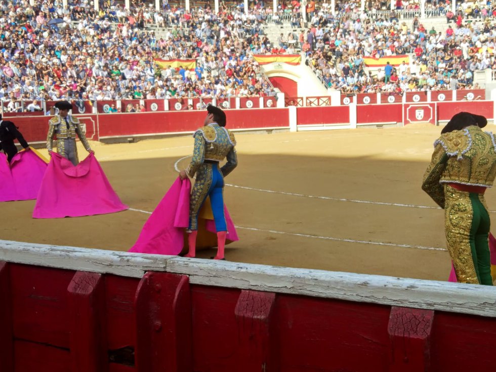 La corrida de toros de Ponce, Perera y Emilio de Justo, en imágenes La corrida de toros de Ponce, Perera y Emilio de Justo, en imágenes
