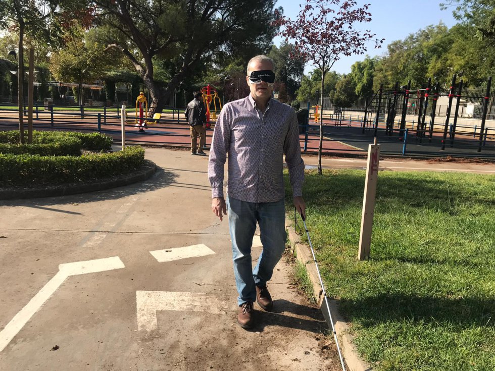 Así ha sido la actividad 'Bastón Blanco' Así ha sido la actividad 'Bastón Blanco'