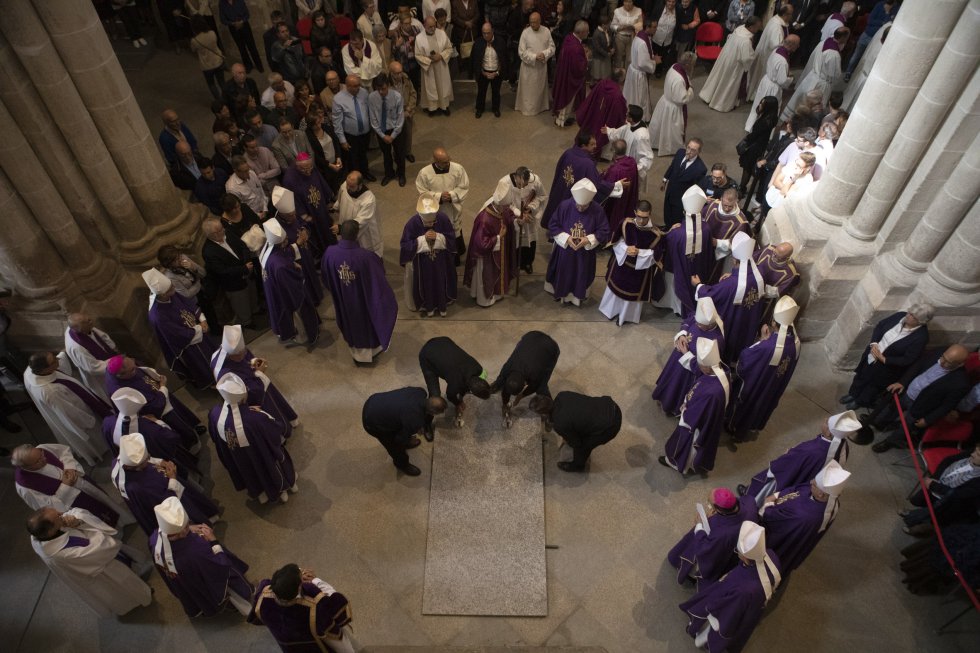 El sepelio de Gregorio Martínez Sacristán El sepelio de Gregorio Martínez Sacristán