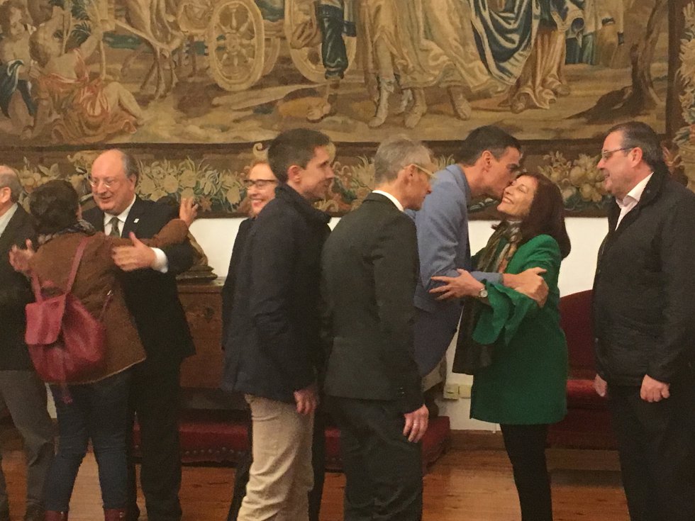 Visita de Pedro Sánchez a la Casa Museo de Unamuno Visita de Pedro Sánchez a la Casa Museo de Unamuno