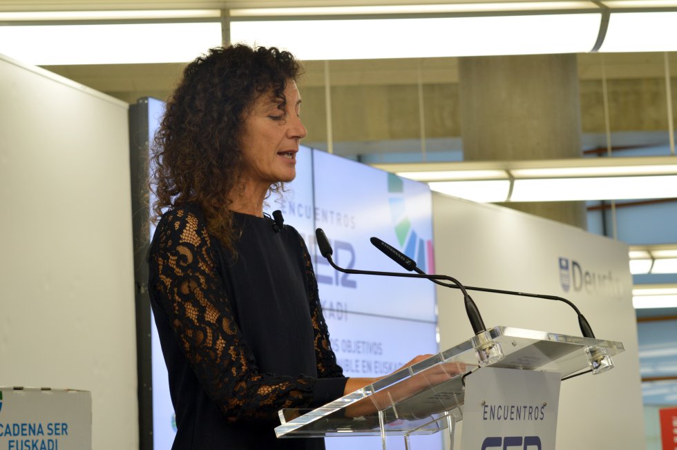 Eva Domaika, jefa de contenidos de la Cadena SER en Euskadi Eva Domaika, jefa de contenidos de la Cadena SER en Euskadi